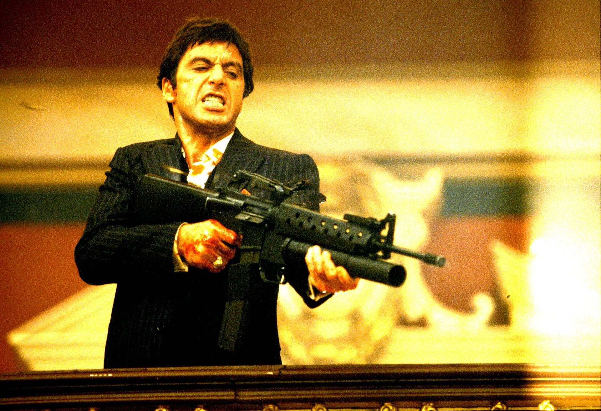 Tony Montana - HD Wallpaper 