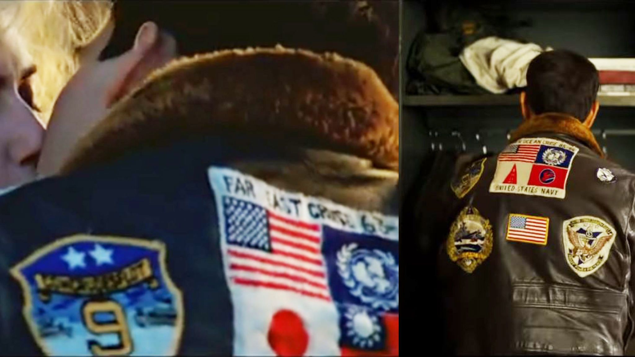 Still Comparing Jacket In The Original Top Gun To Trailer - Top Gun Taiwan Flag - HD Wallpaper 