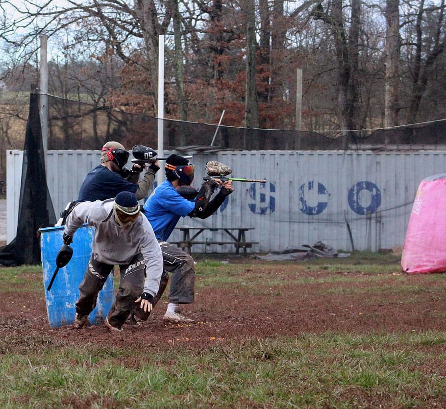 Paintball, Sports, Team, Practice, Gun, Game, Shooting, - Birthday Parties For 18 Year Olds - HD Wallpaper 