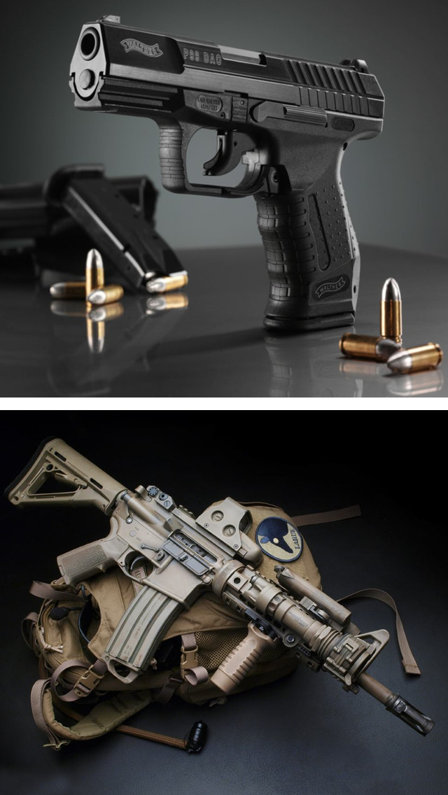 Cool Gun Wallpapers For Iphone - HD Wallpaper 