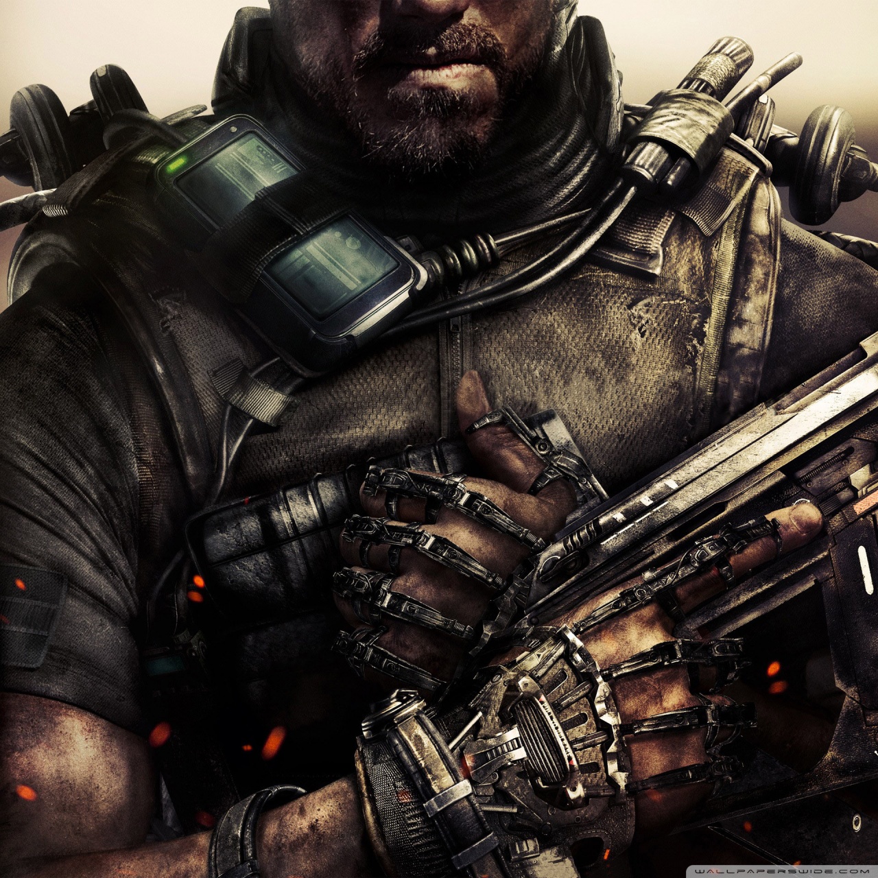 Call Of Duty Advanced Warfare Fighting - HD Wallpaper 