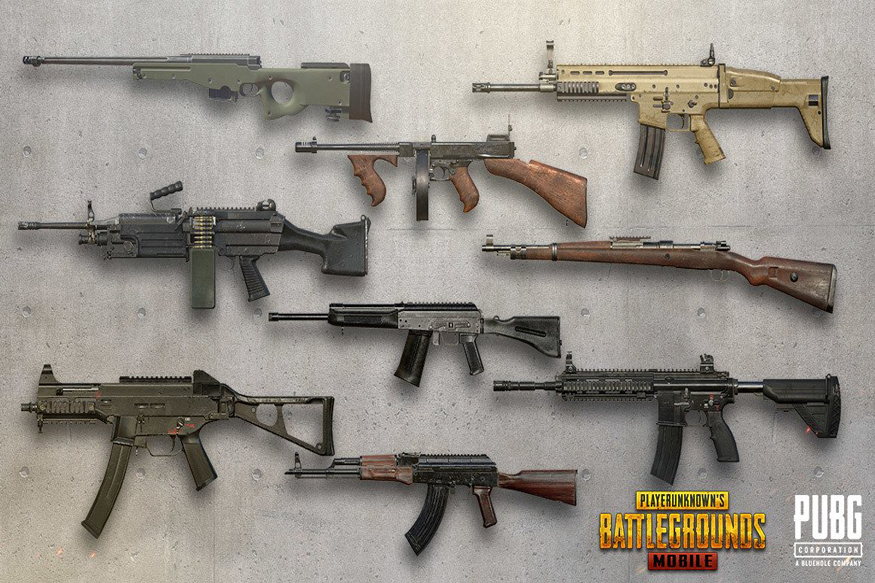 Guns In Pubg - HD Wallpaper 