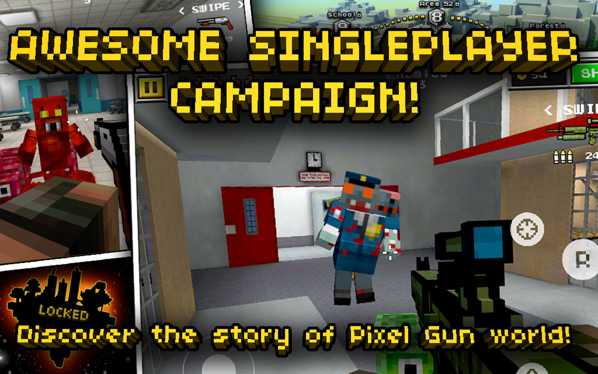 Pixel Gun 3d V 7.1 1 - HD Wallpaper 
