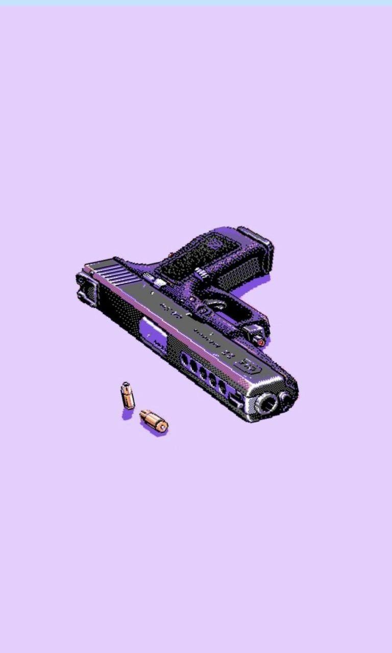 Gun Wallpapers Aesthetic - HD Wallpaper 