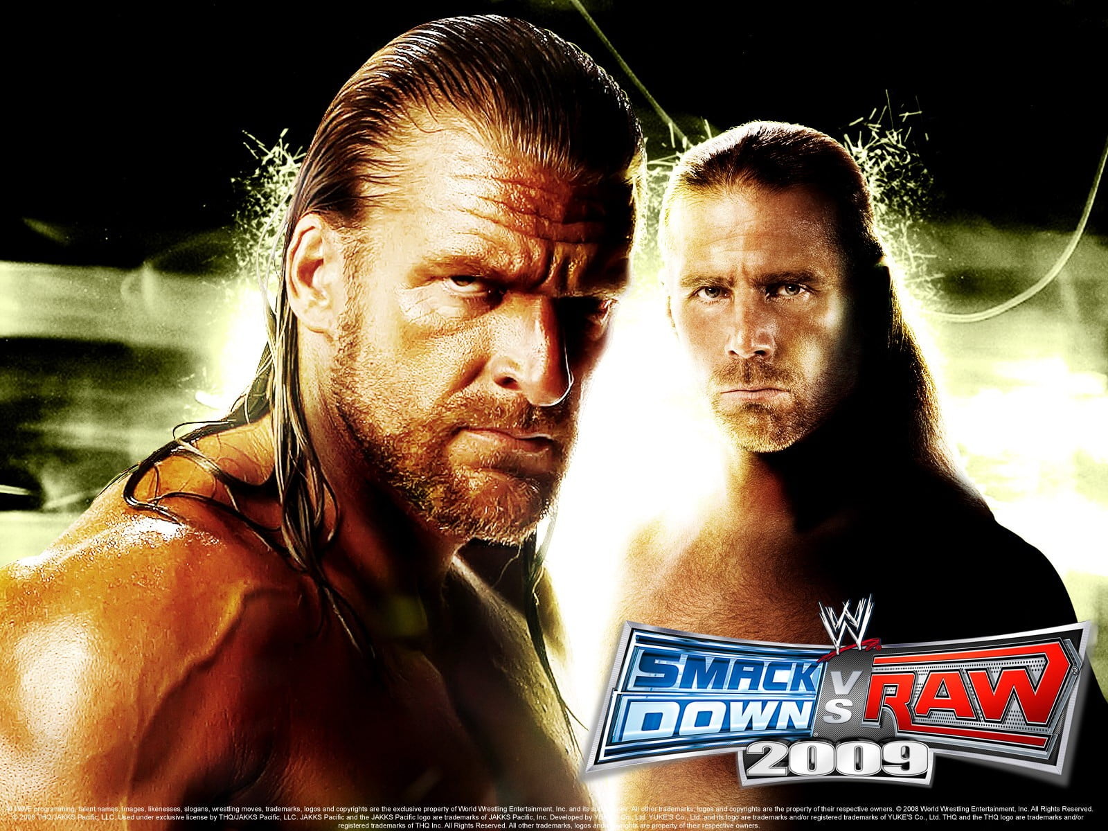 Smackdown Vs Raw 2009 - HD Wallpaper 