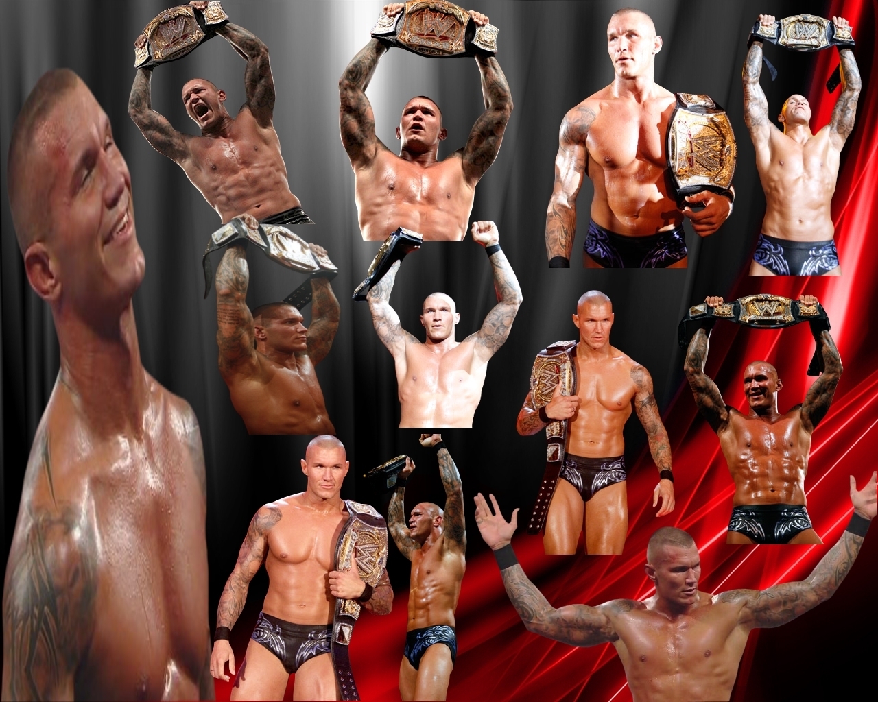 Orton New Wwe Champion - Randy Orton Wwe Champion 2010 - HD Wallpaper 