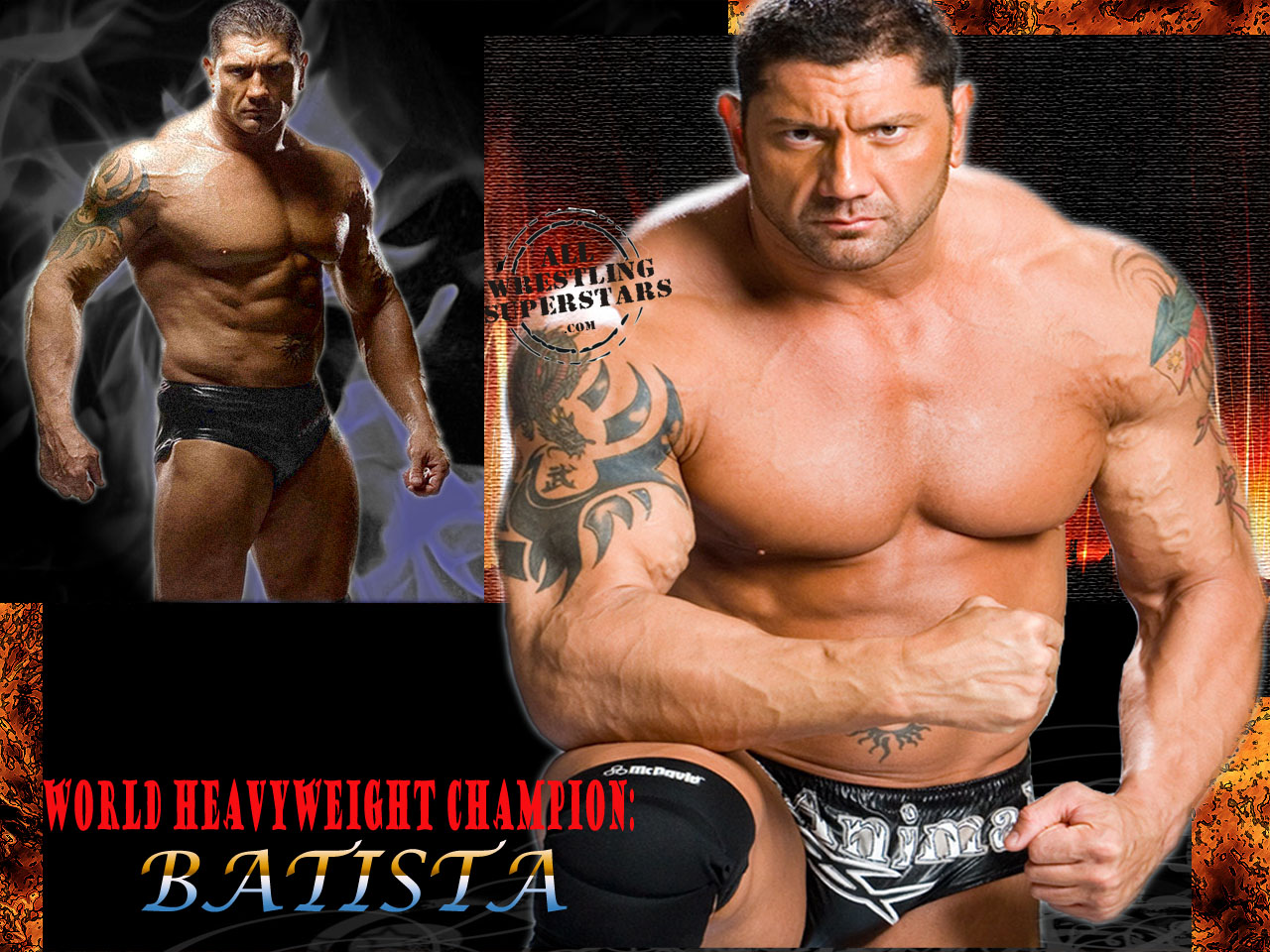 Batista Wwe Body - HD Wallpaper 