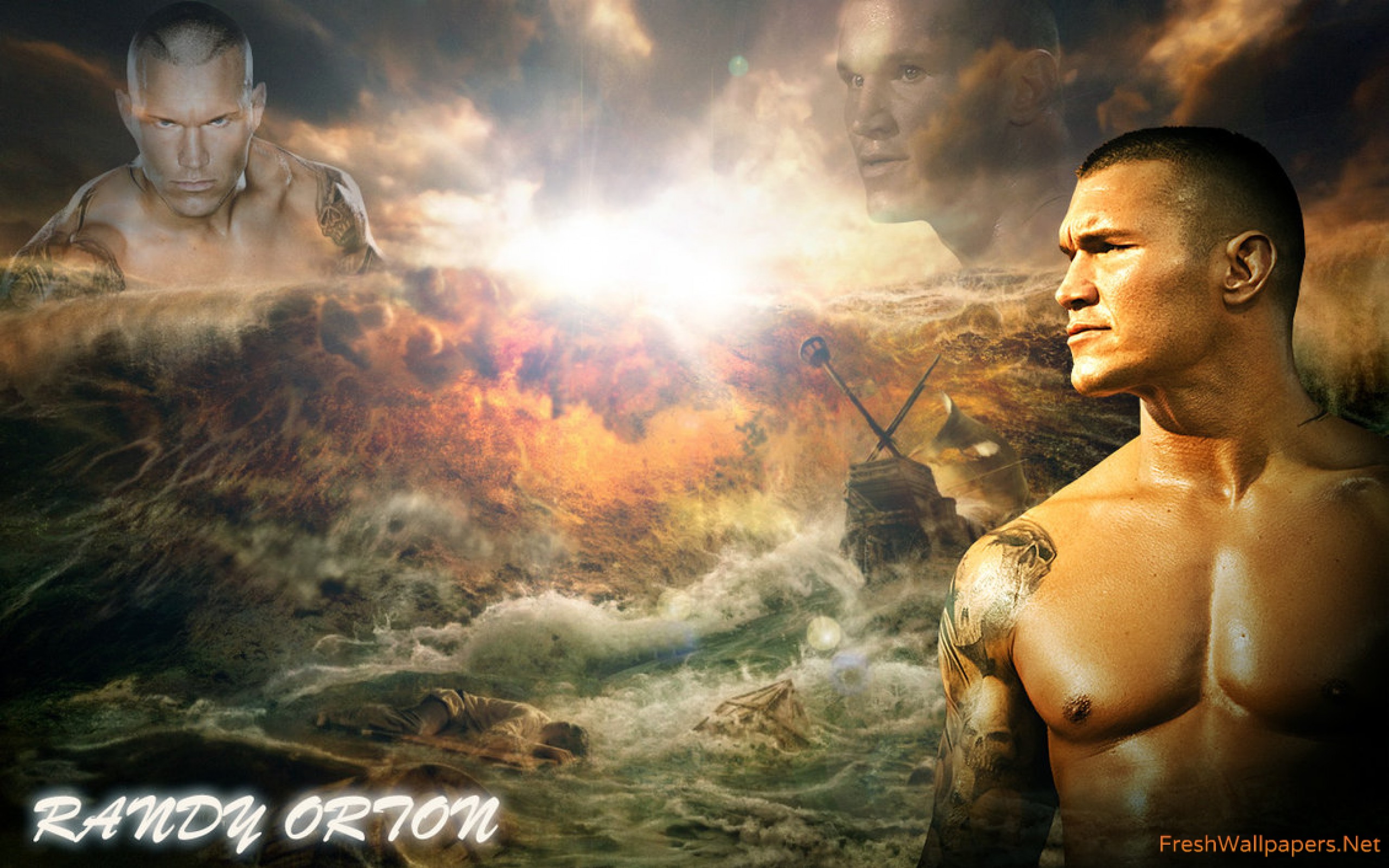 Randy Orton Raw - HD Wallpaper 