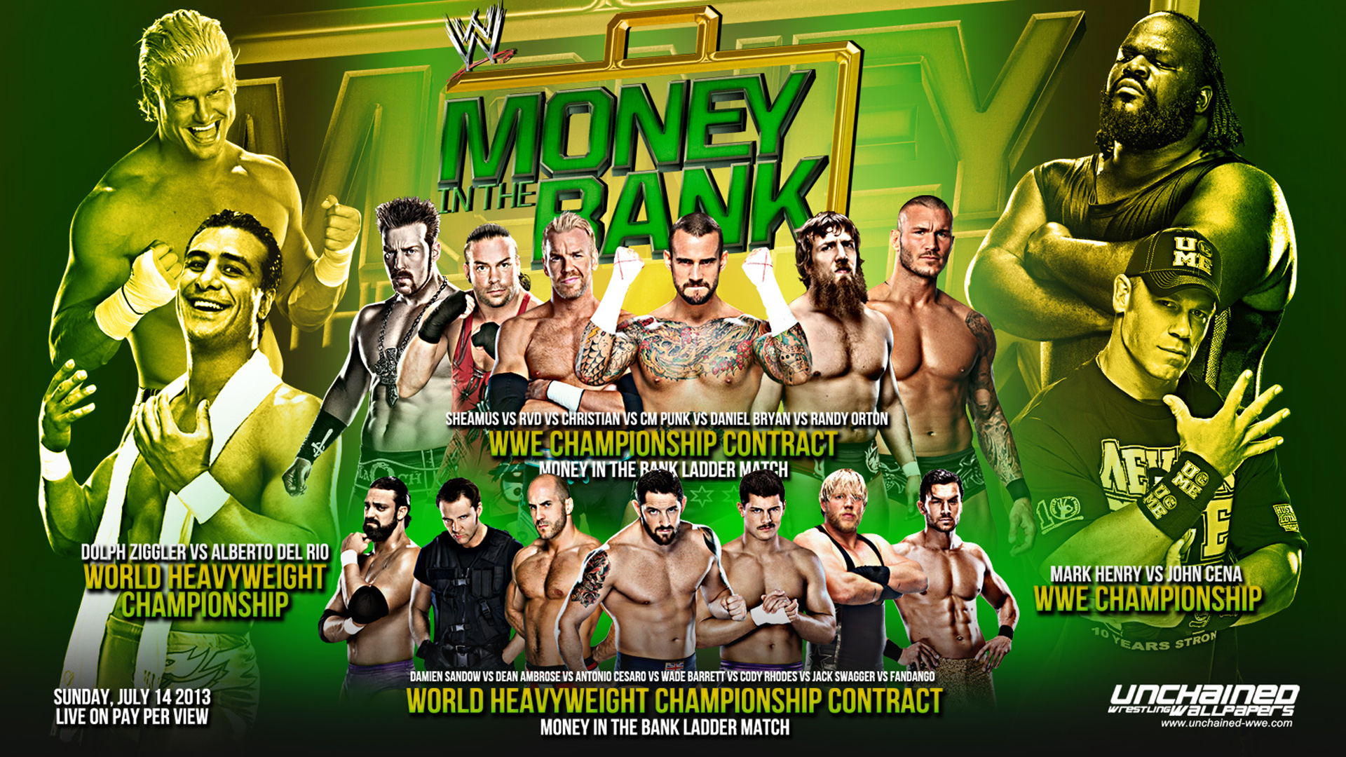 Wwe Money In The Bank 2019 - HD Wallpaper 