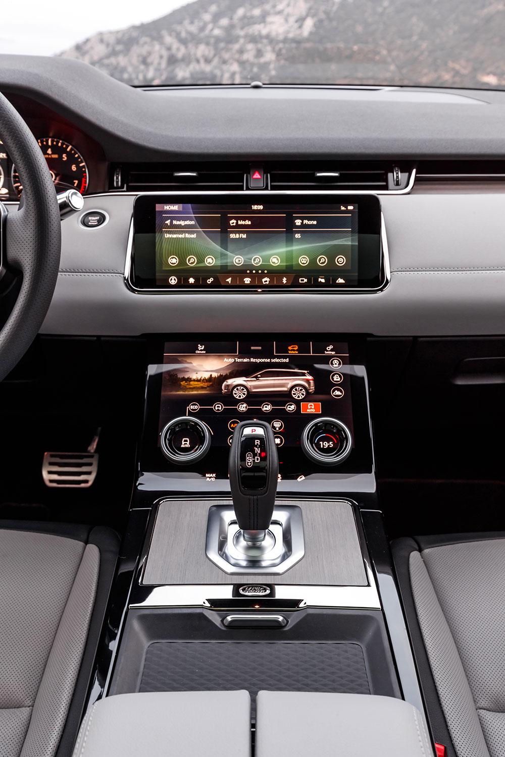 Range Rover Evoque Infotainment Center - Range Rover Evoque 2020 Interior - HD Wallpaper 