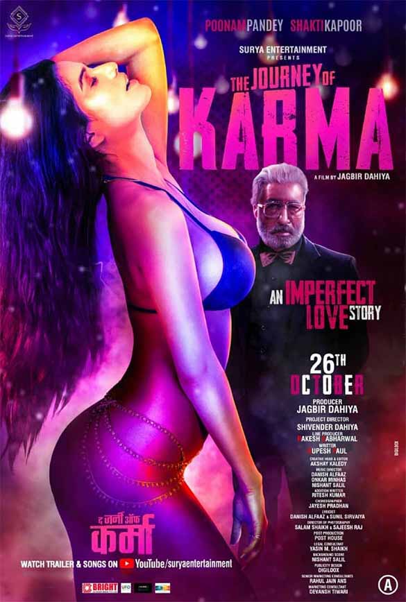 Poonam Pandey The Journey Of Karma - HD Wallpaper 