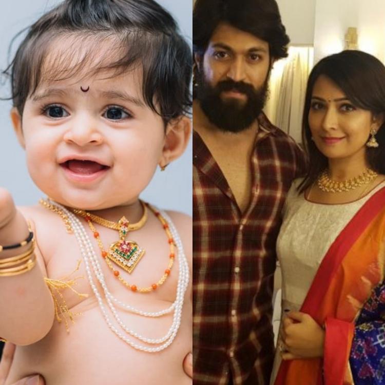 Yash And Radhika Pandit’s Daughter Ayra Turns Little - Yash Wife - HD Wallpaper 