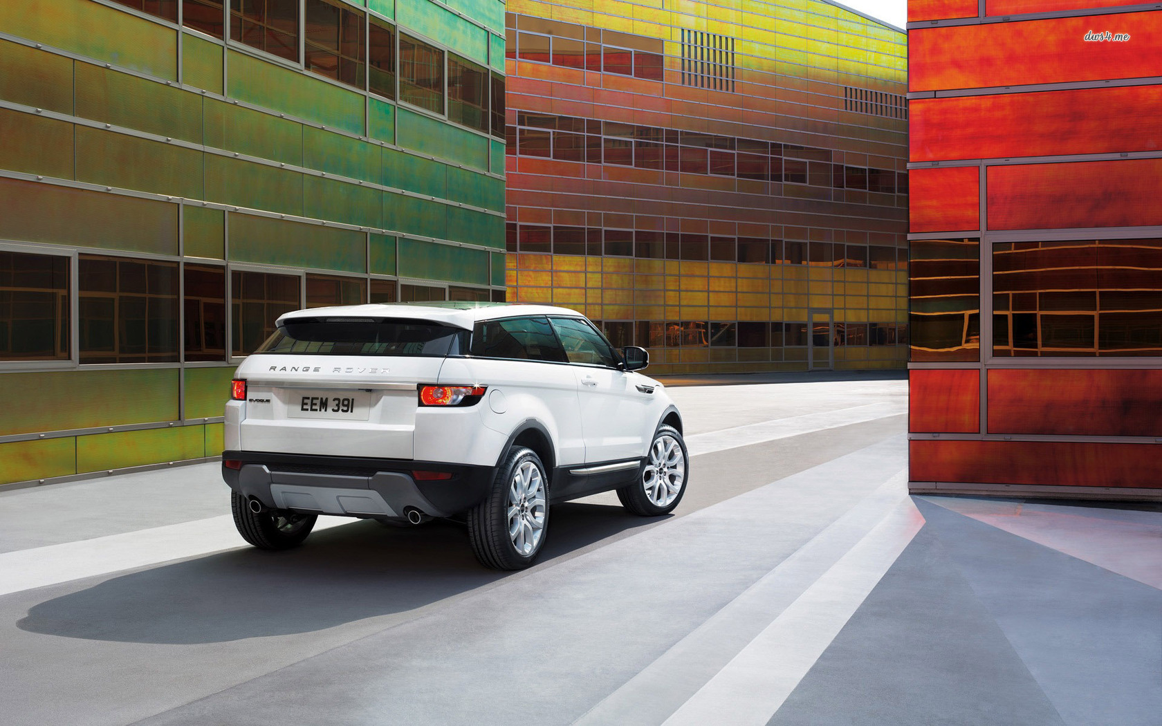 Range Rover Evoque 2012 Rear - HD Wallpaper 