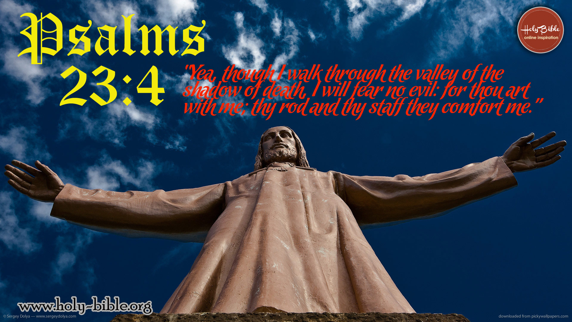 Bible Verse Of The Day - Psalm Holy Bible Bible - HD Wallpaper 