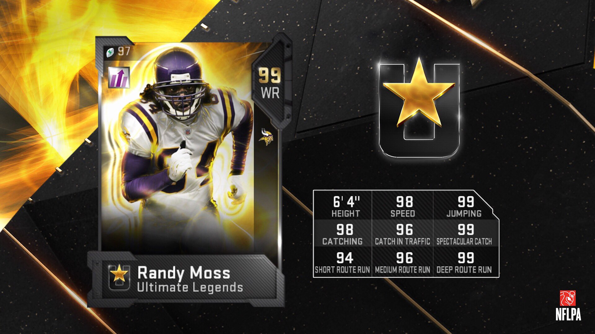 99 Randy Moss Madden 19 - HD Wallpaper 