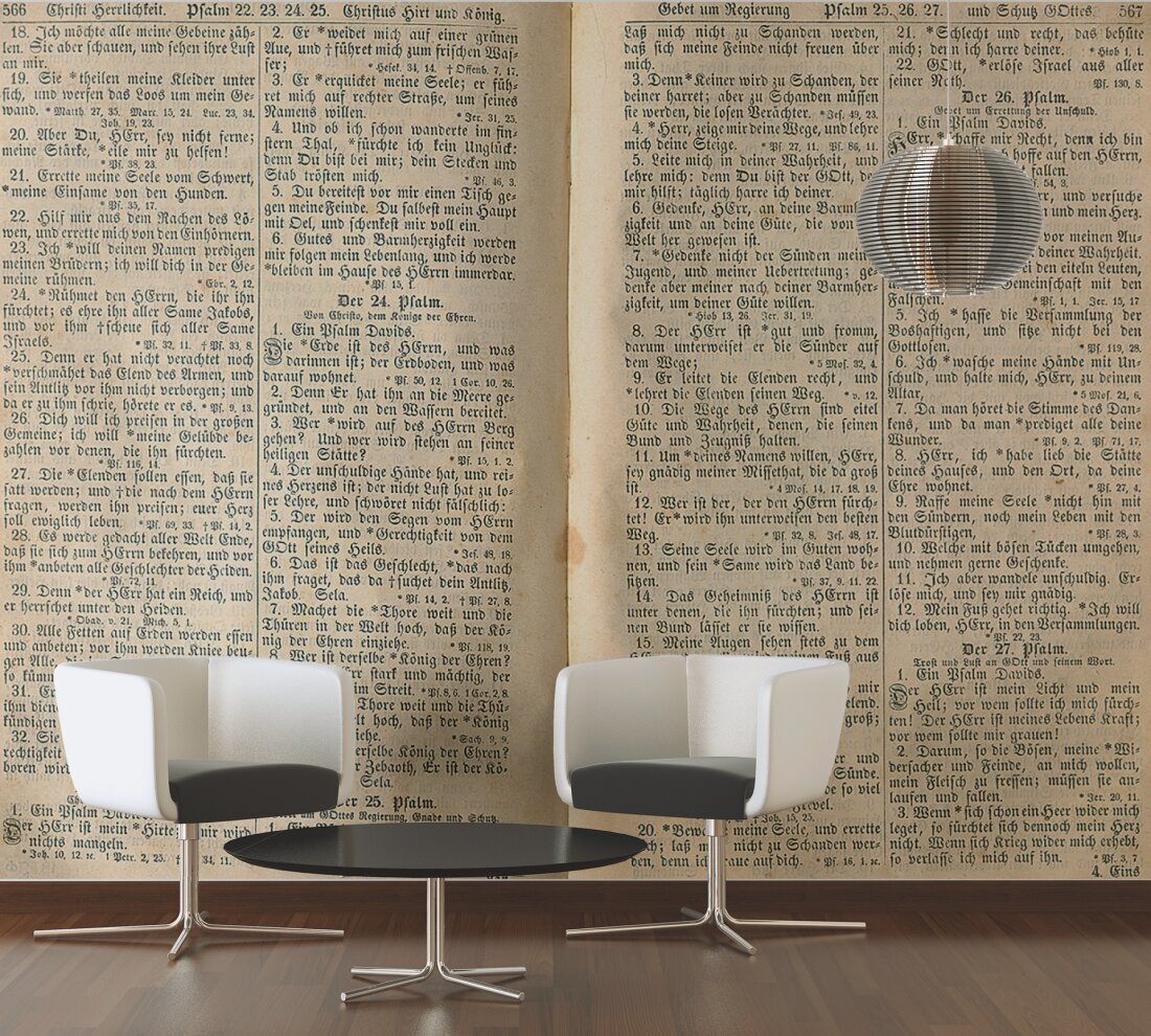 Architects Paper Photo Wallpaper Psalm 23 Dd109060 - Daniel Hechter 939921 - HD Wallpaper 