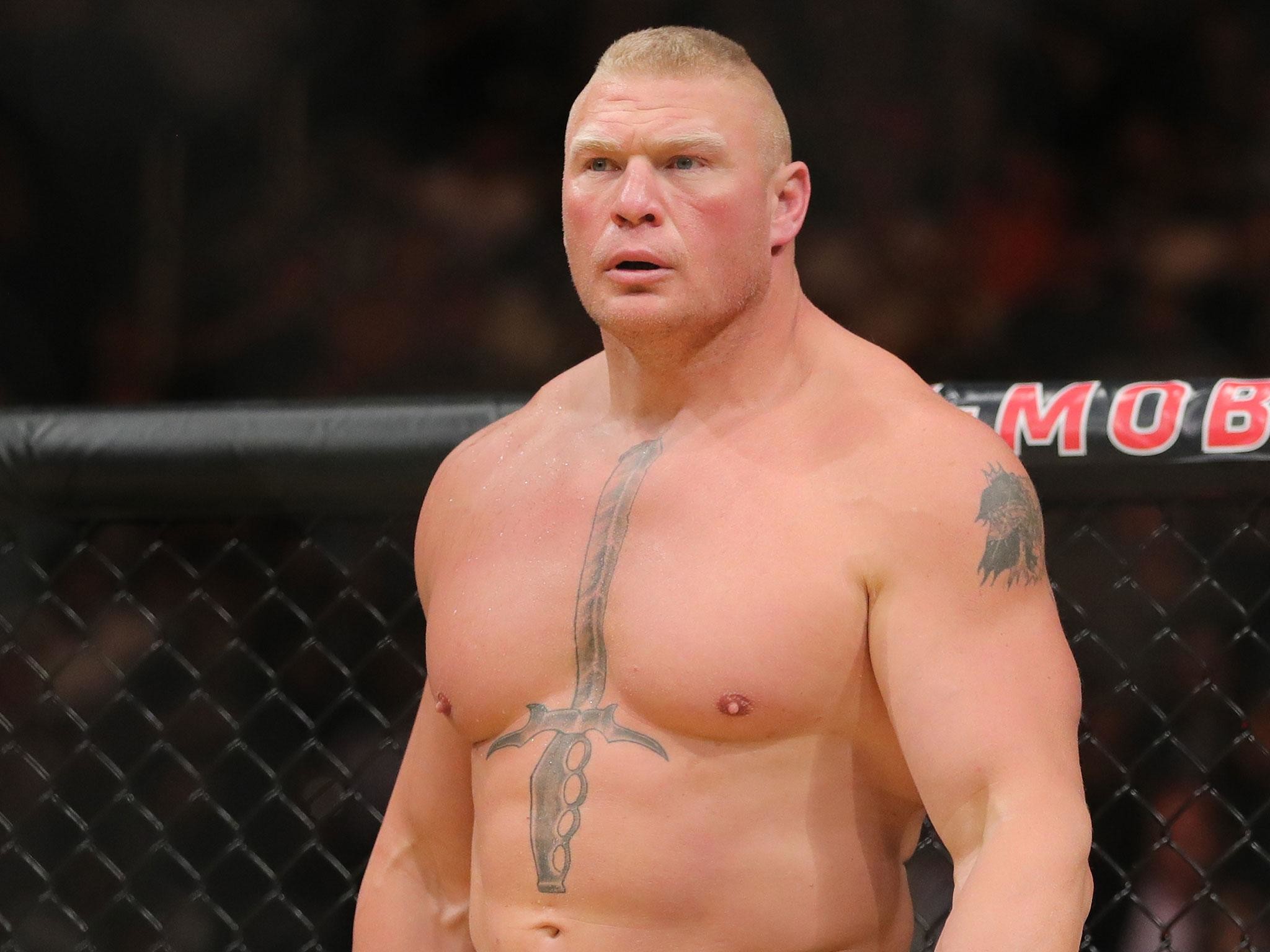 Brock Lesner S Mma Career Is Over - Brock Lesnar Jon Jones - HD Wallpaper 