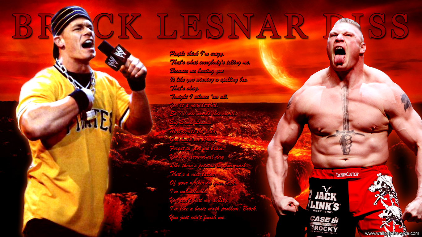 Brock Lesnar - Brock Lesnar Hd Wall - 1366x768 Wallpaper 