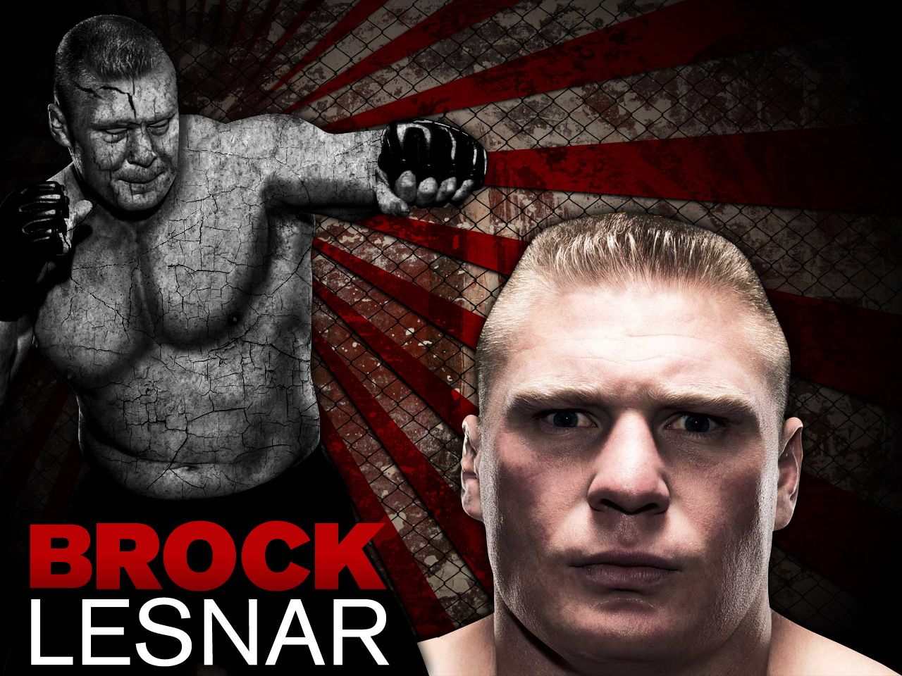 Brock Lesnar Ufc - HD Wallpaper 