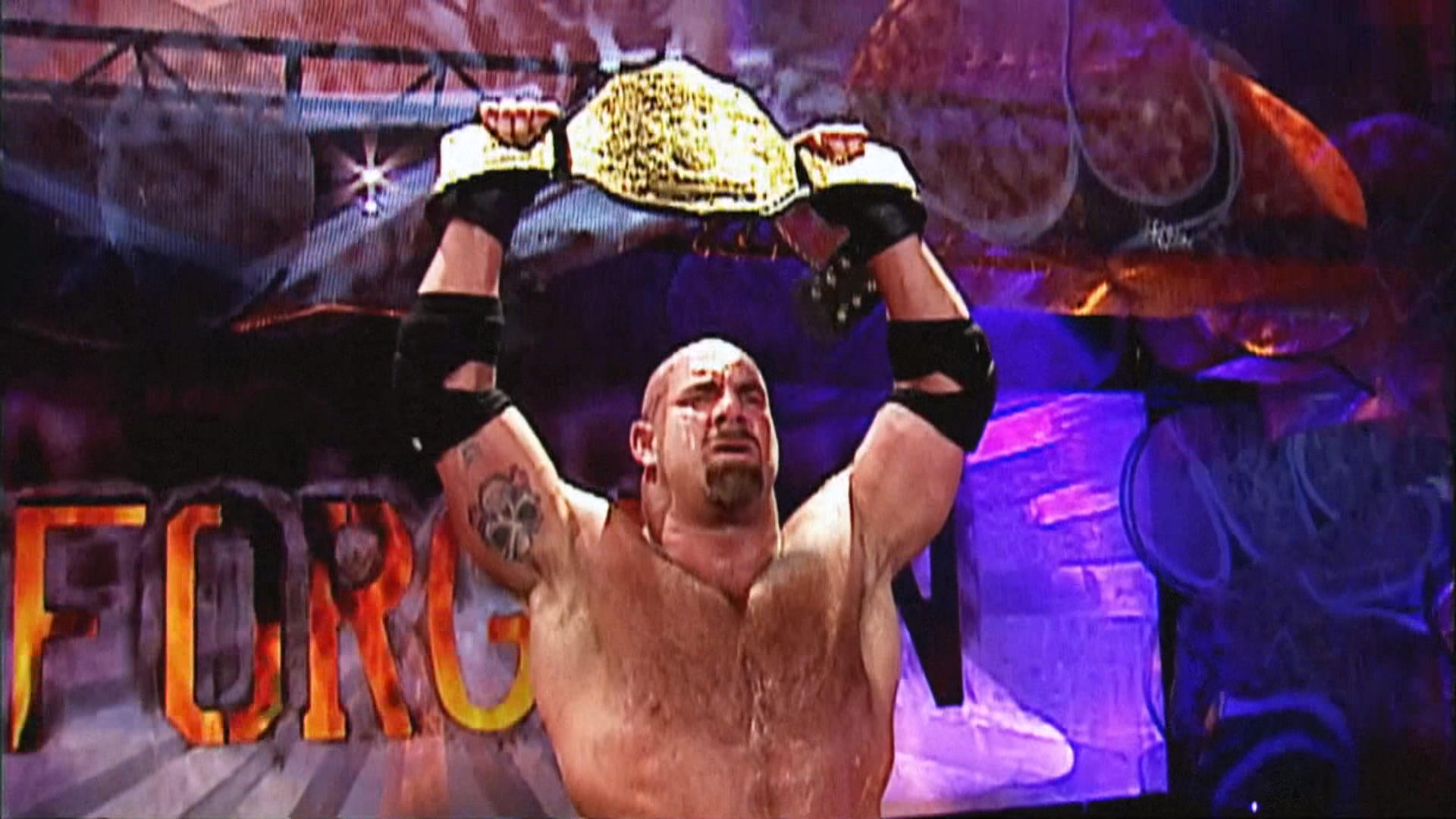 Goldberg Wwe World Heavyweight Champion - HD Wallpaper 