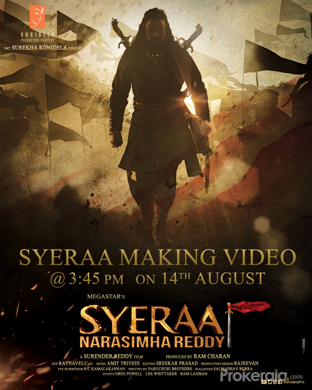 Syeraa Narasimha Reddy Movie Poster - HD Wallpaper 