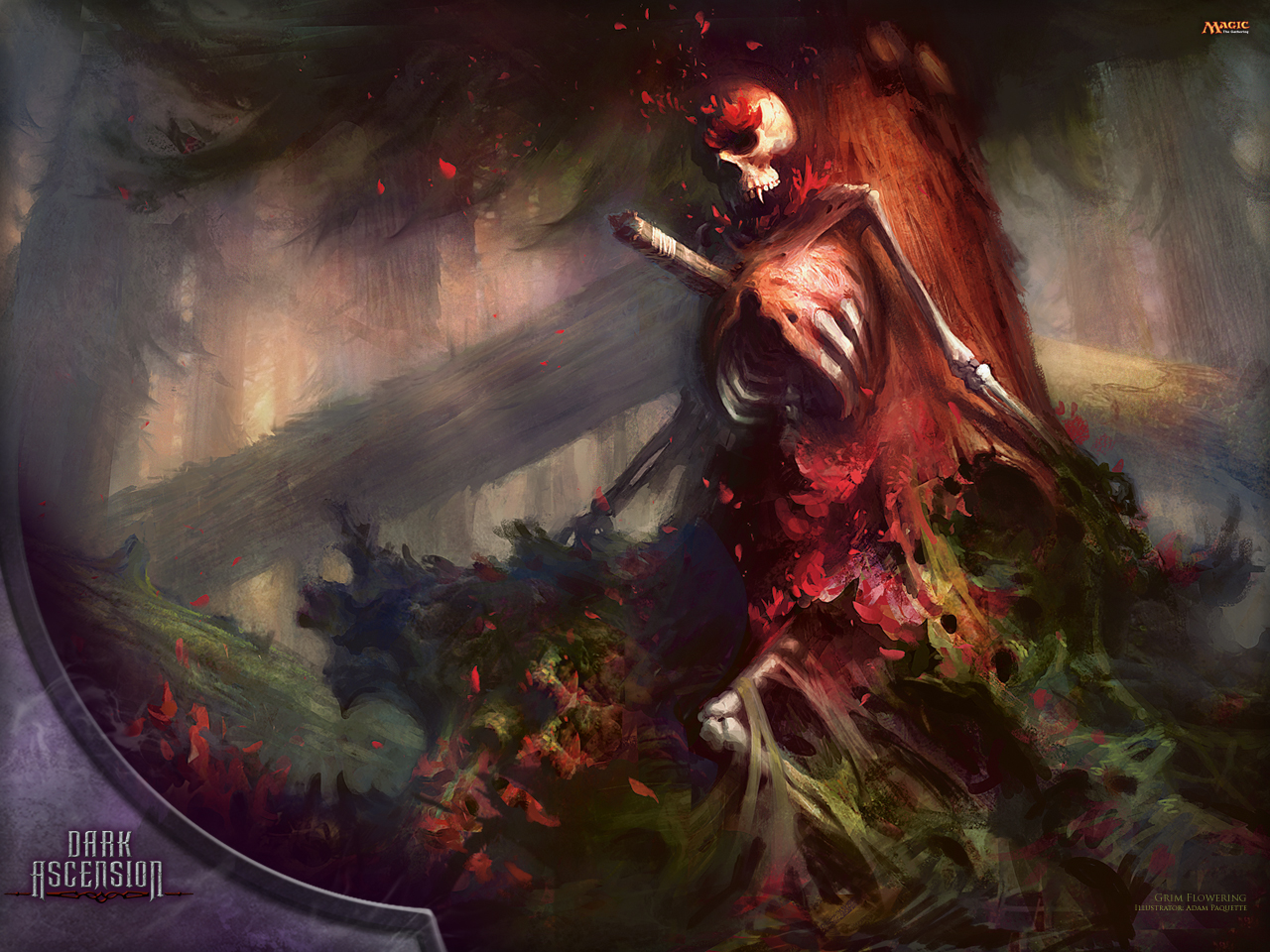 Grim Flowering Mtg - HD Wallpaper 