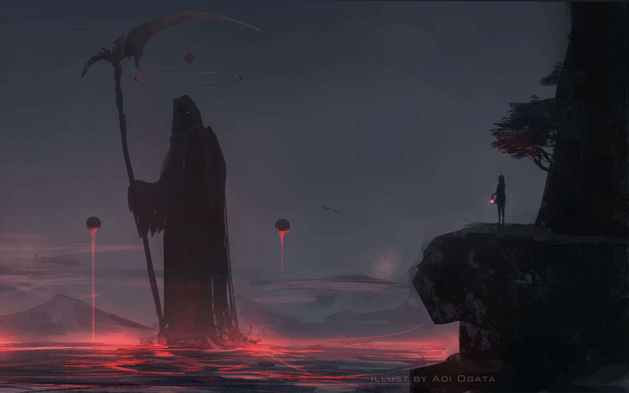 Grim Reaper Wallpaper 4k - HD Wallpaper 