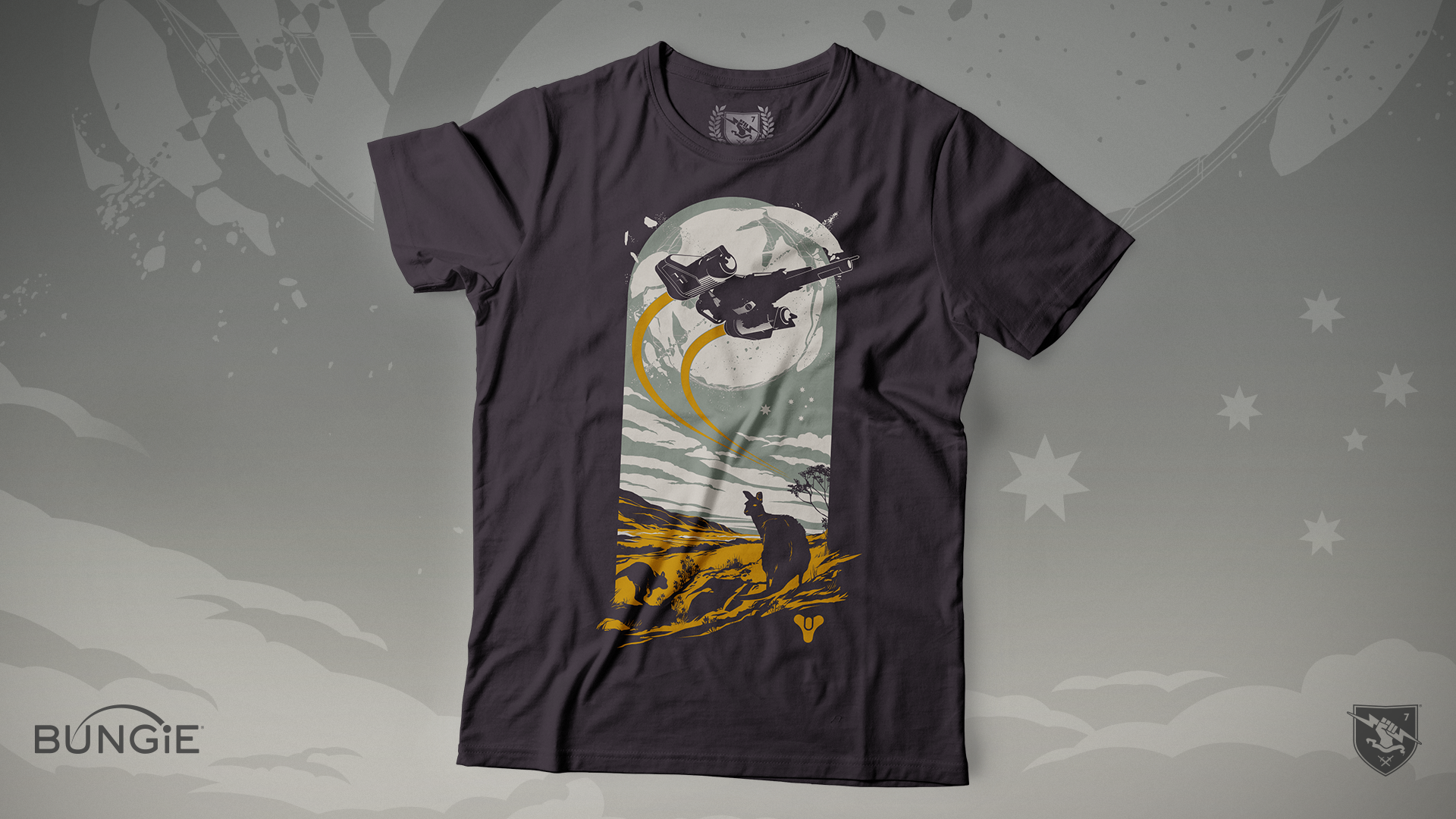 Destiny 2 Australian Bushfire T Shirt - Bungie Guardians For Australia - HD Wallpaper 