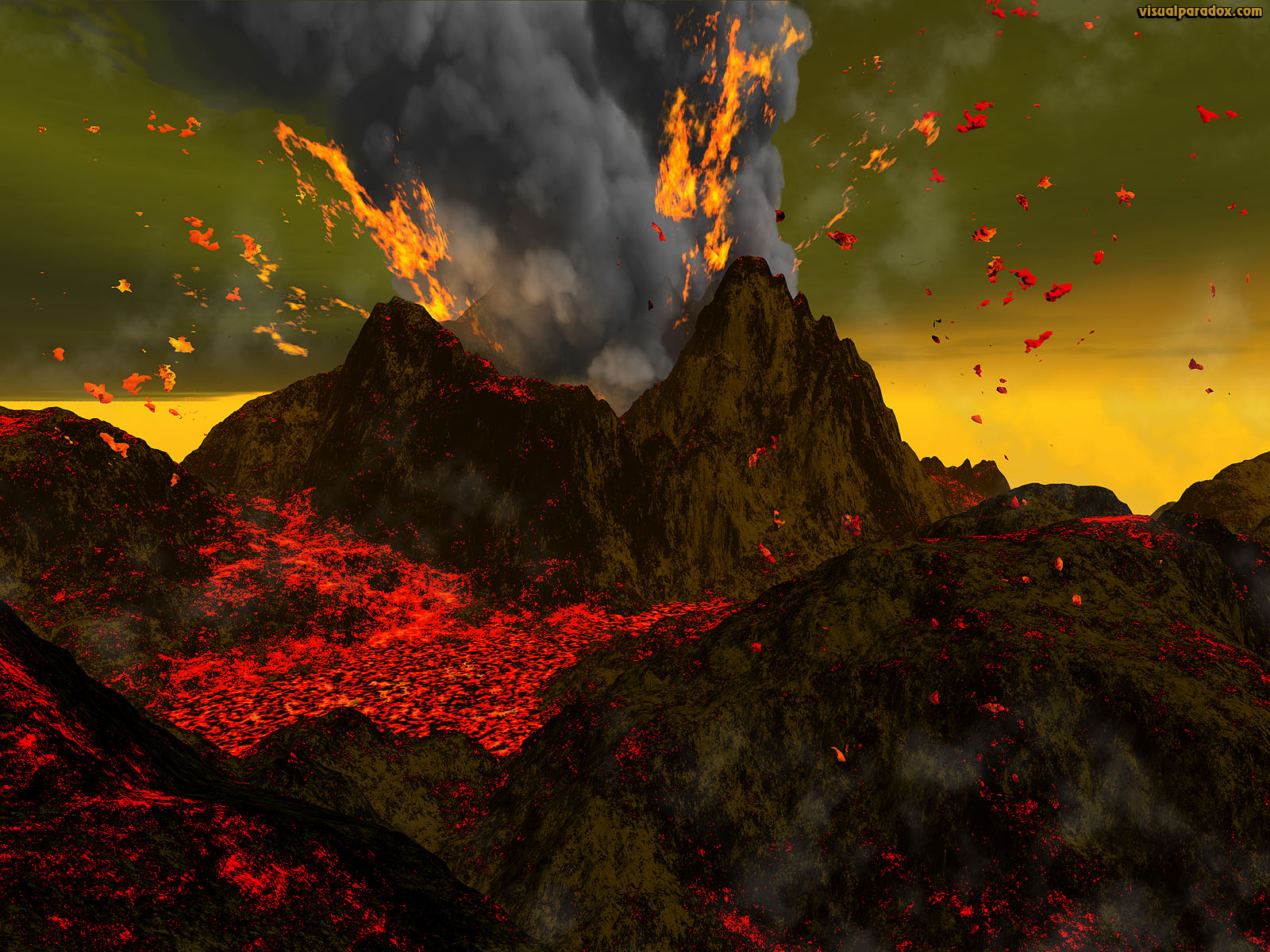 Volcano Eruption Wallpaper Is A Hi Res Wallpaper For - Volcano Eruption Lava Magma - HD Wallpaper 