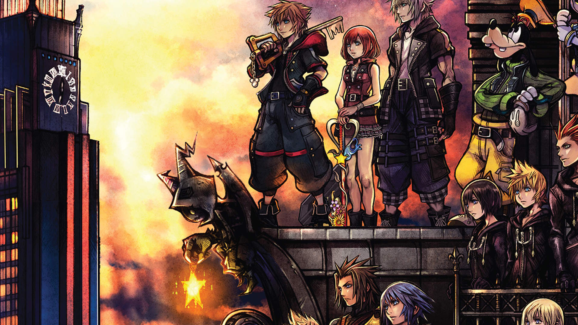 Kingdom Hearts 3 End - HD Wallpaper 
