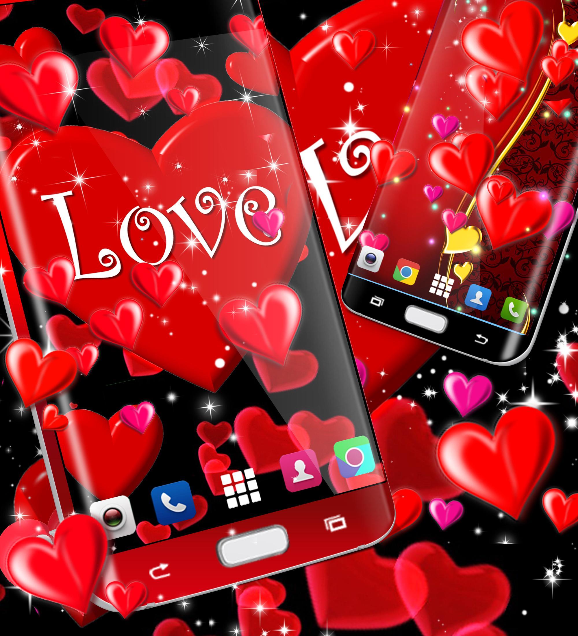 I Love You Live Wallpaper应用截图 - Love Themes Wallpaper Hd - HD Wallpaper 