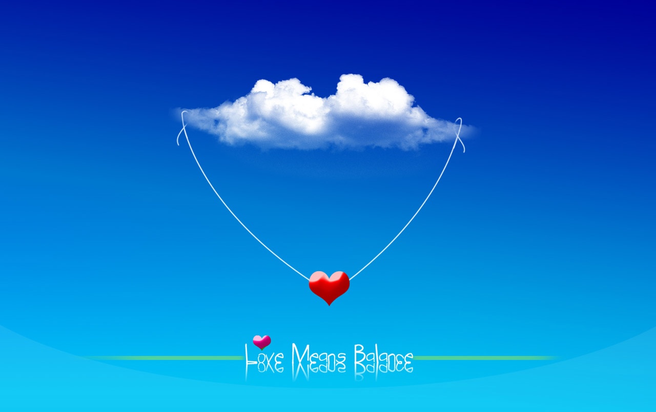 Love Means Balance Wallpapers - Cute Love Heart Wallpapers For Mobile 1080p  - 1280x804 Wallpaper 