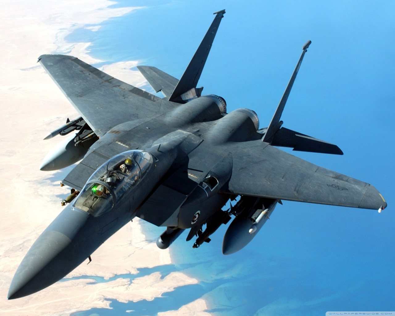 F 15 Jet Fighter - HD Wallpaper 