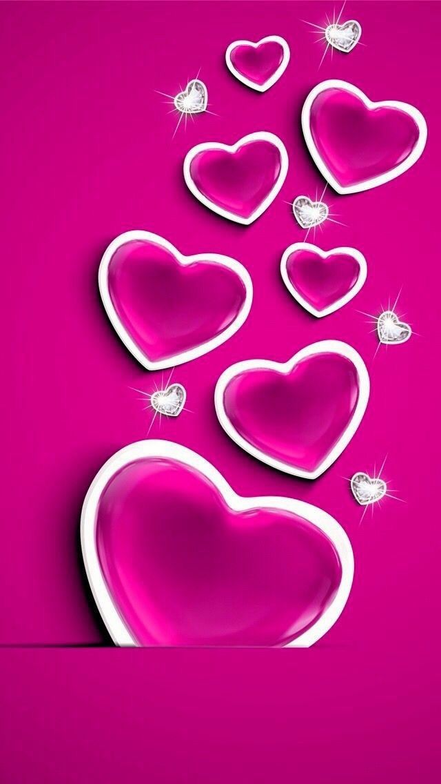 Heart Love Backgrounds - HD Wallpaper 
