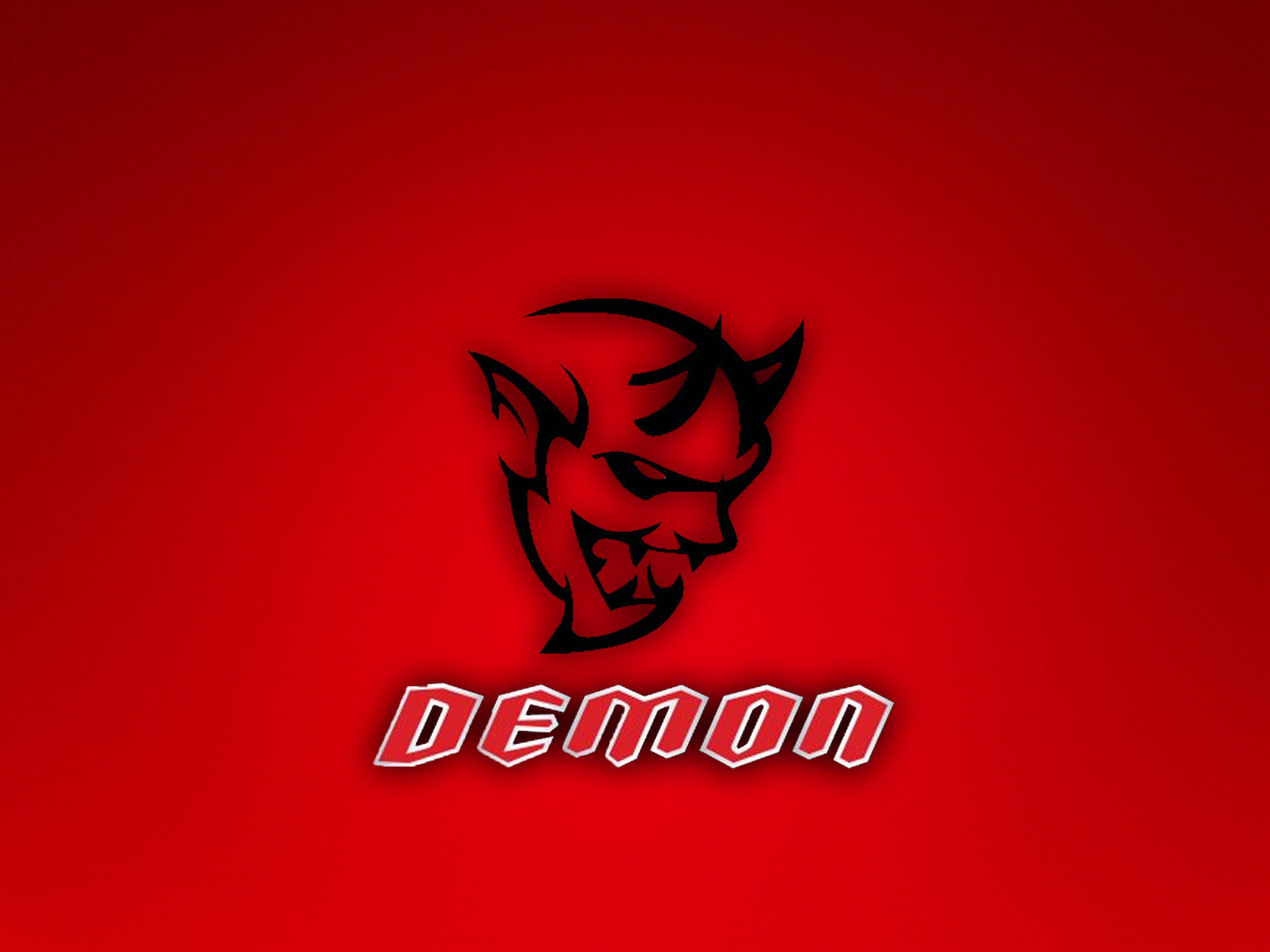 Dodge Challenger Demon Logo Wallpaper By Thetinychicken - Dodge Challenger - HD Wallpaper 