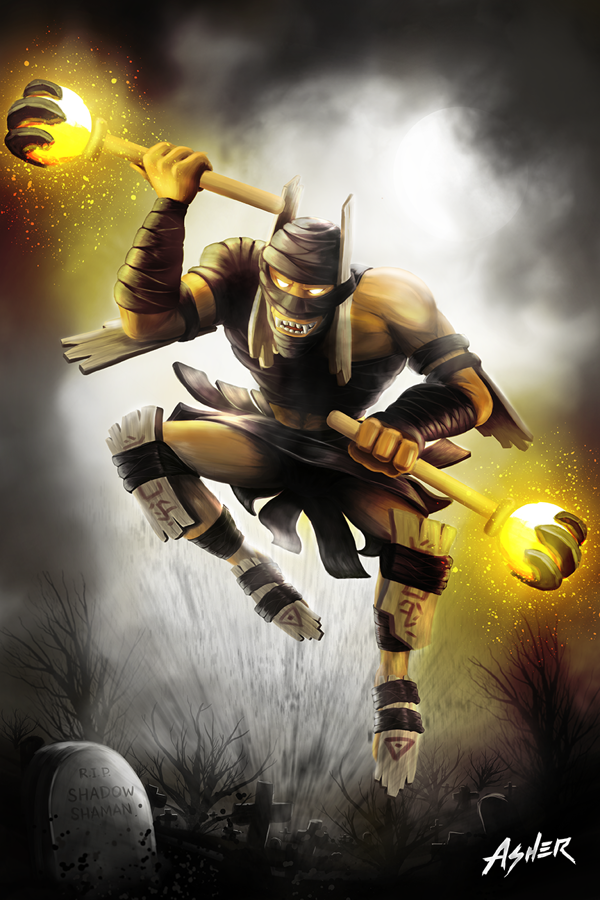 Shadow Shaman Dota 2 Wallpaper Hd - HD Wallpaper 