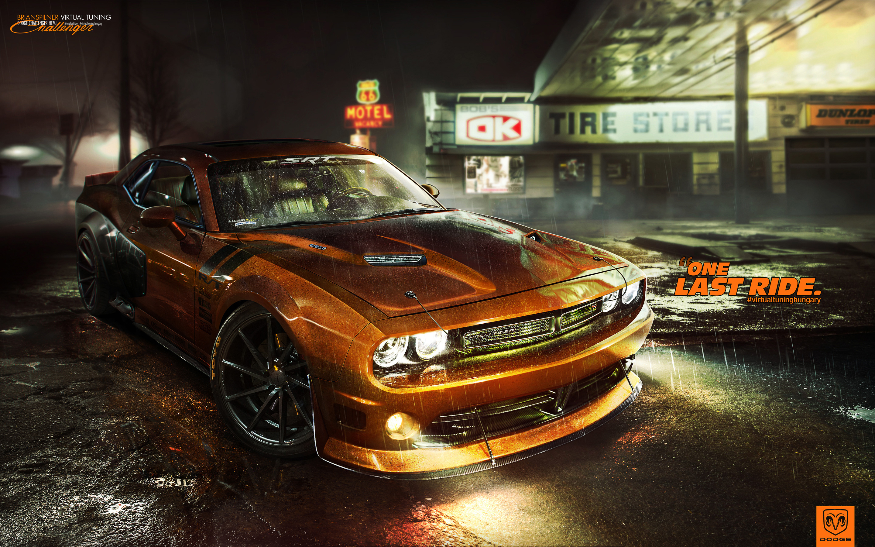 Dodge Challenger Tuning Wallpaper 4k - HD Wallpaper 