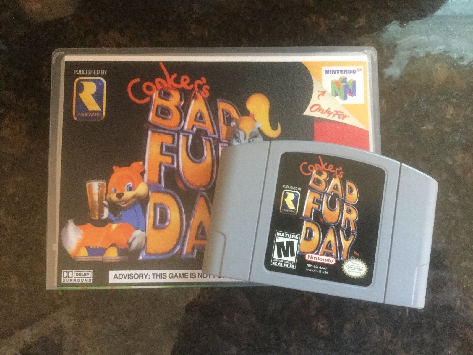 Conker's Bad Fur Day Cover - HD Wallpaper 