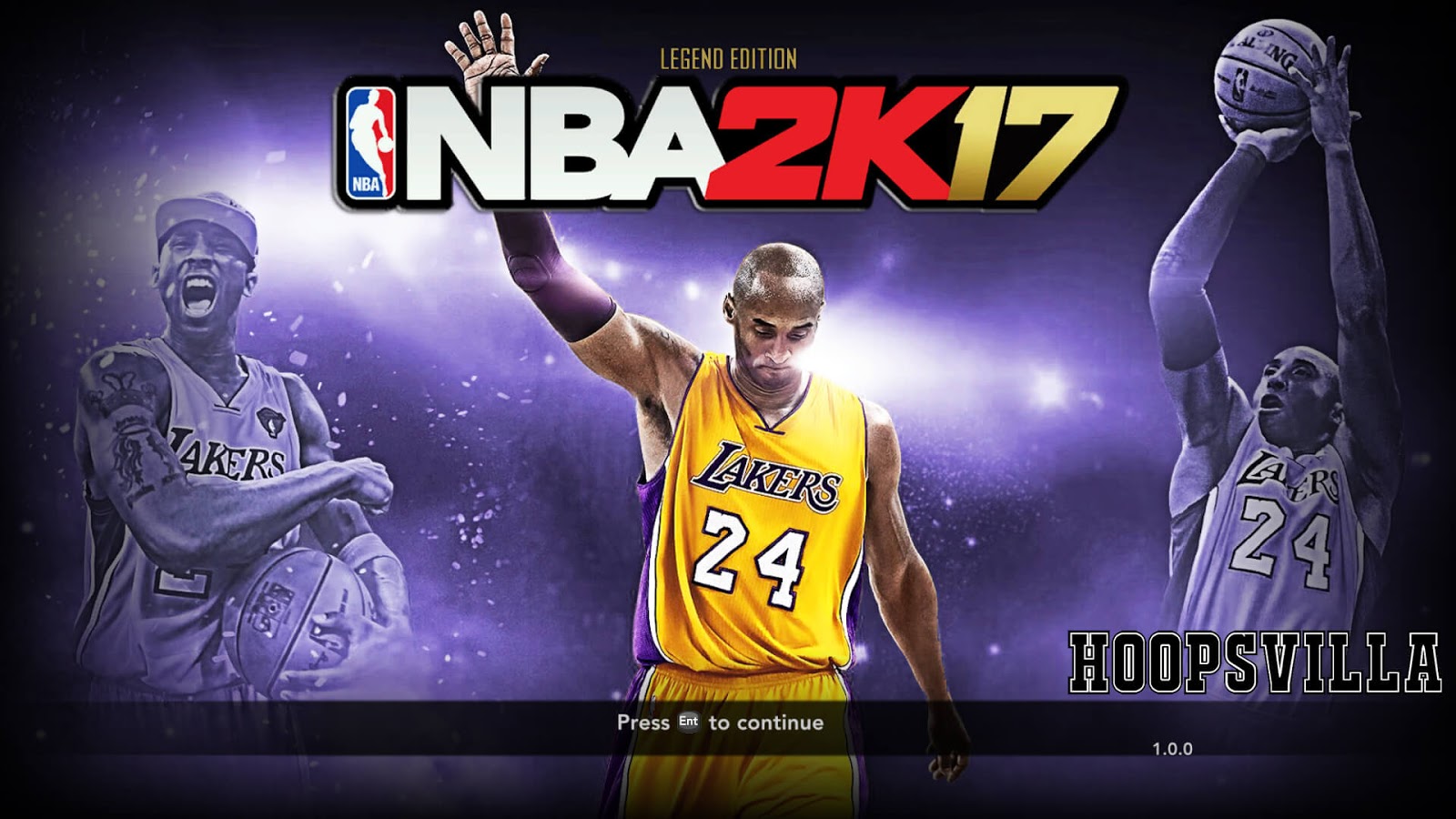 Nba 2k17 Kobe Bryant Legend Edition Title Screen Mod - Nba 2k17 Legend Edition - HD Wallpaper 