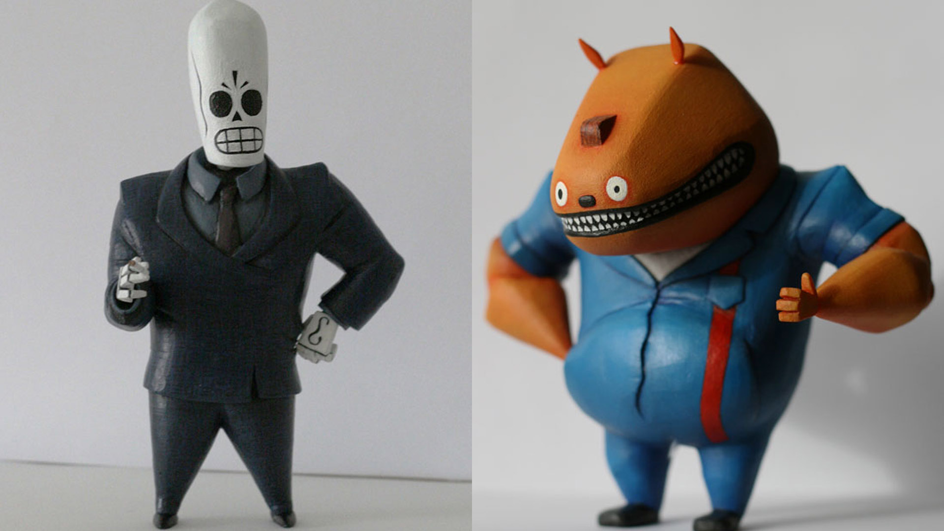 Grim Fandango Action Figure - HD Wallpaper 