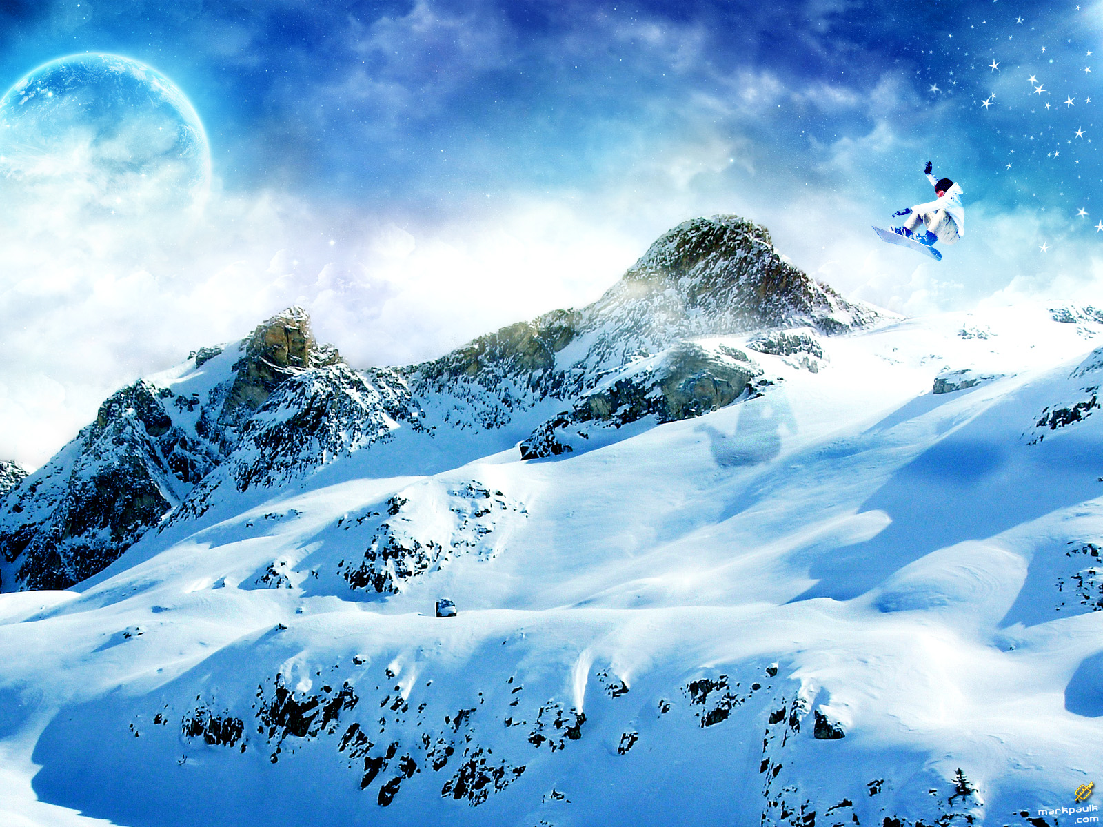 Snowboard Wallpaper Dual Monitor - HD Wallpaper 