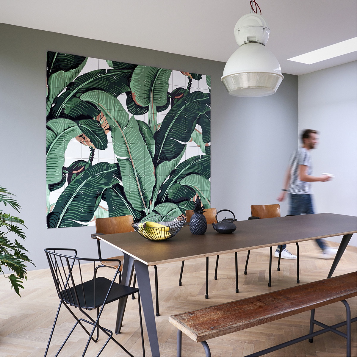 Banana Leaves Wall Art - HD Wallpaper 