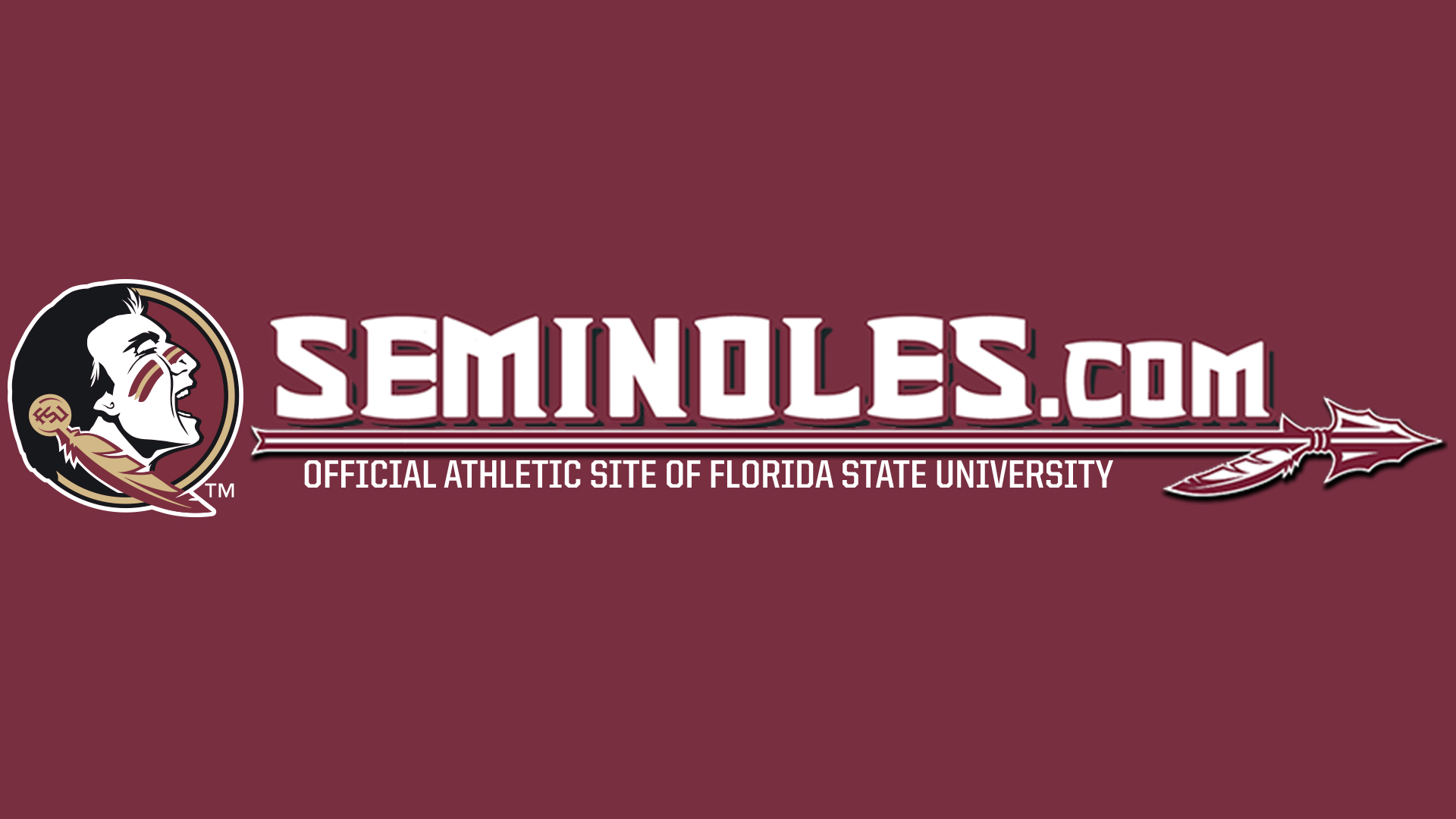 Widescreen Masthead Garnet - Florida State Seminoles Football - HD Wallpaper 