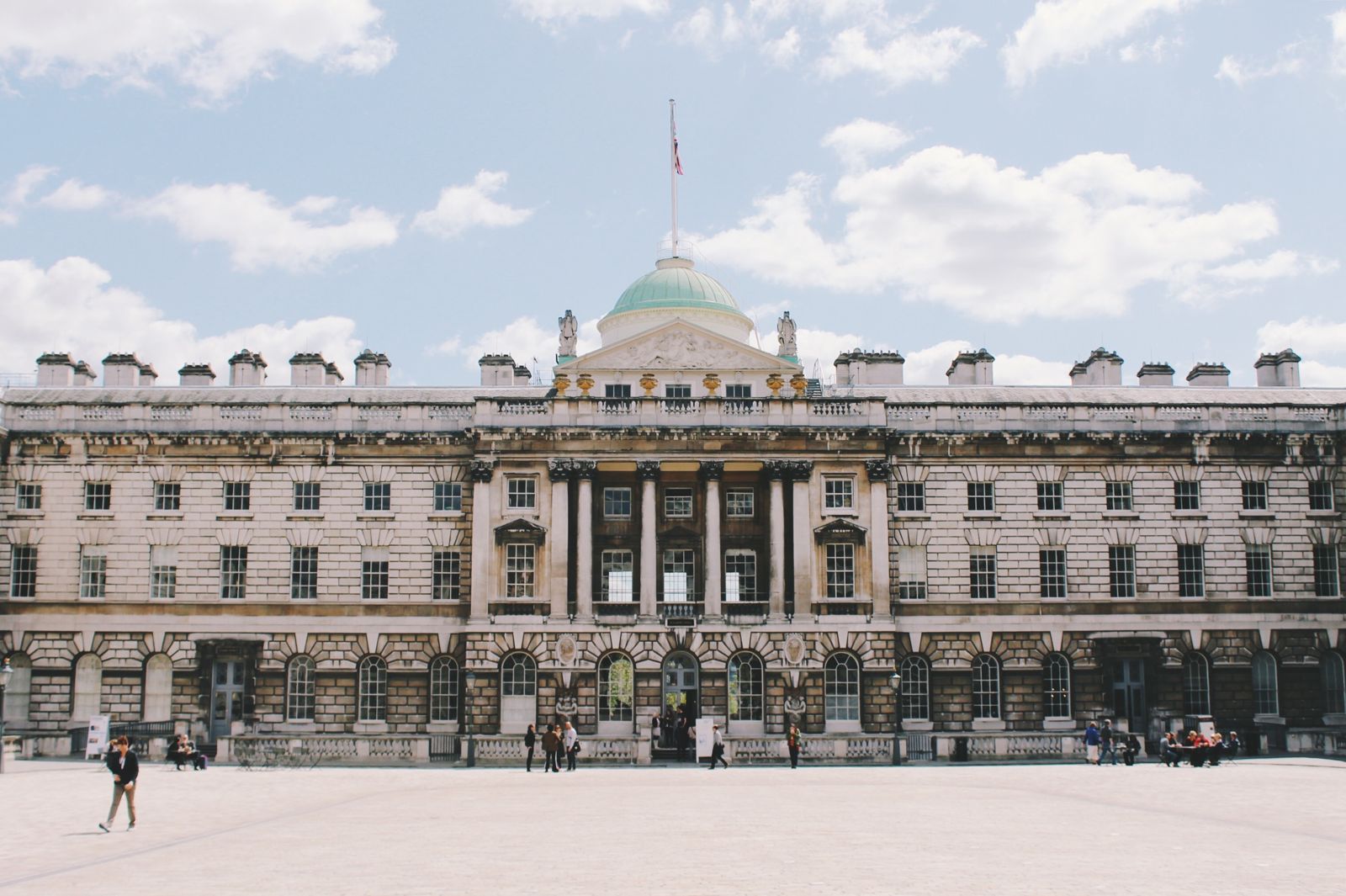 City Architecture Building Urban Old Windows House - Somerset House William Chambers - HD Wallpaper 