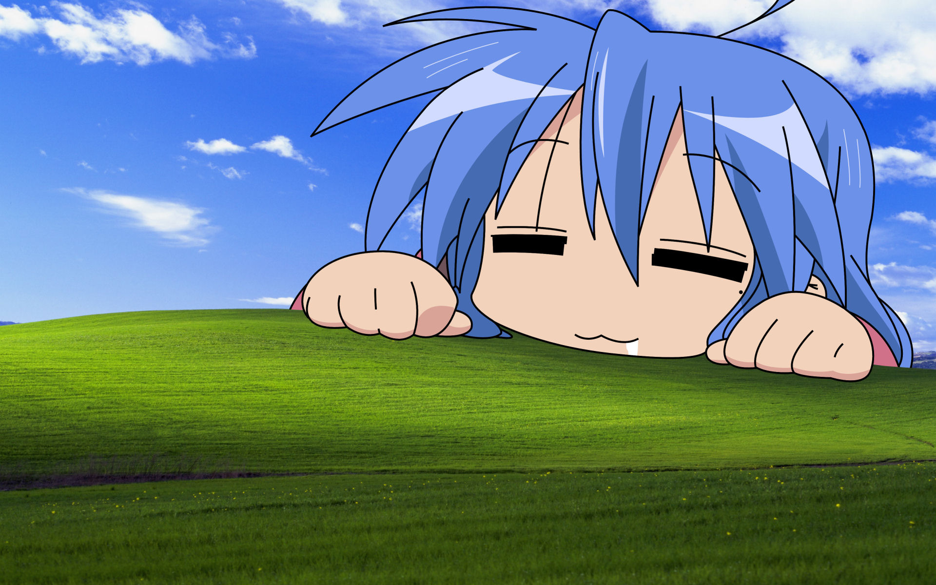 Konata Izumi Window Xp - HD Wallpaper 