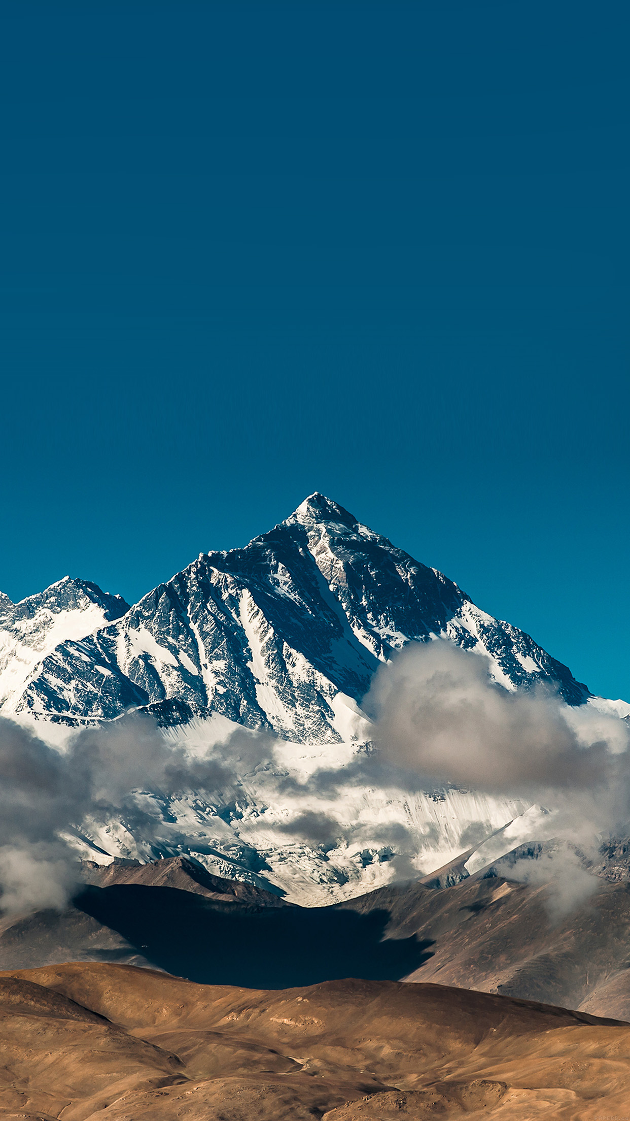 Mount Everest - 1242x2208 Wallpaper Mount Everest - 1242x2208 Wallpaper