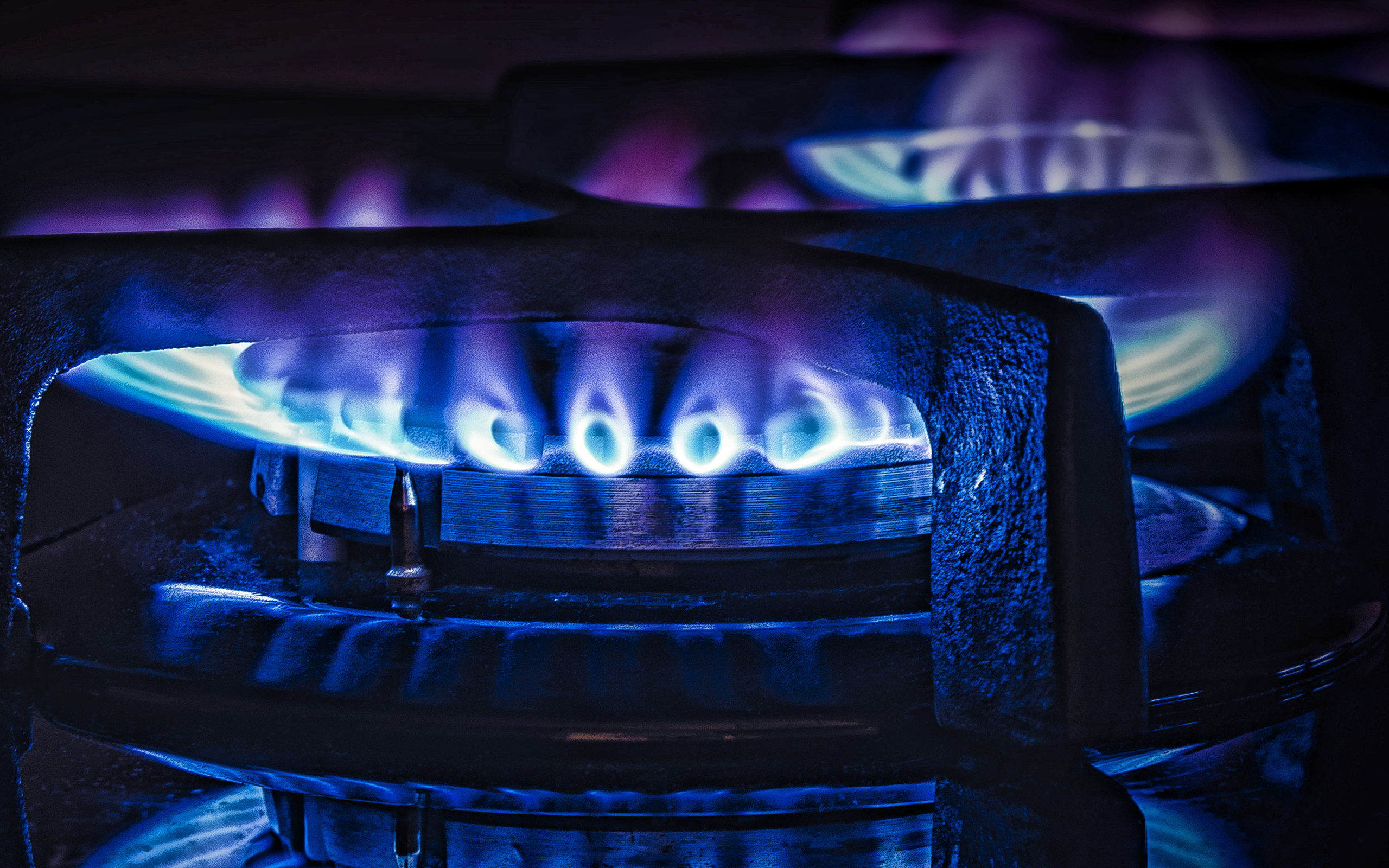 Blue Gas Fire, Gas Flames, Gas Concepts, Blue Flame, - Flame - HD Wallpaper 