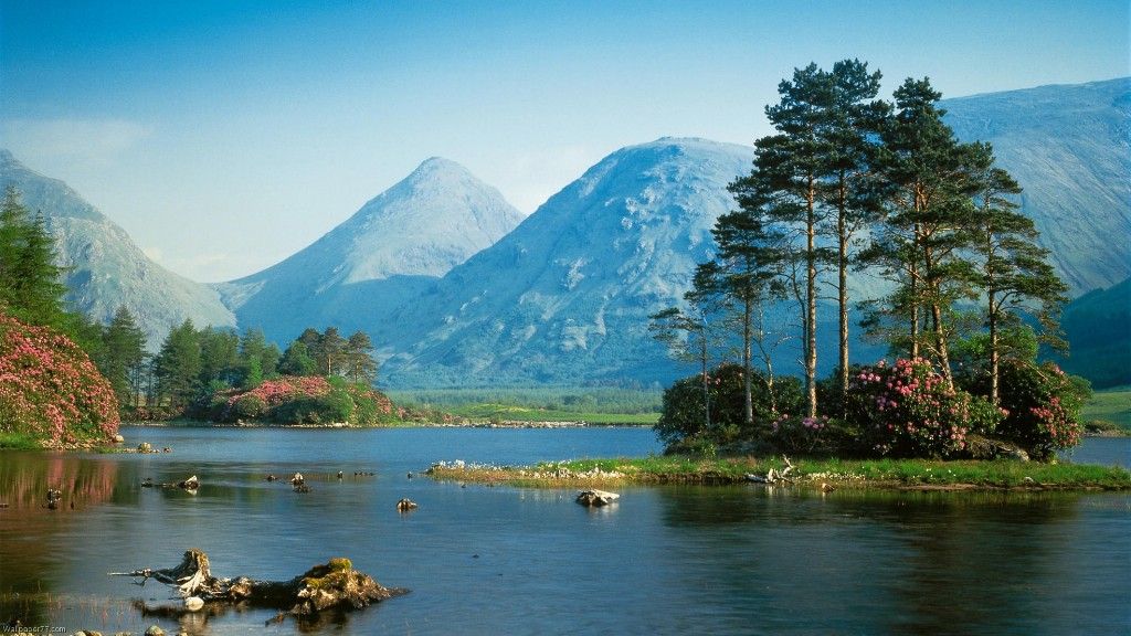 Nature Mountain Wallpaper - High Resolution Nature Scenery - HD Wallpaper 