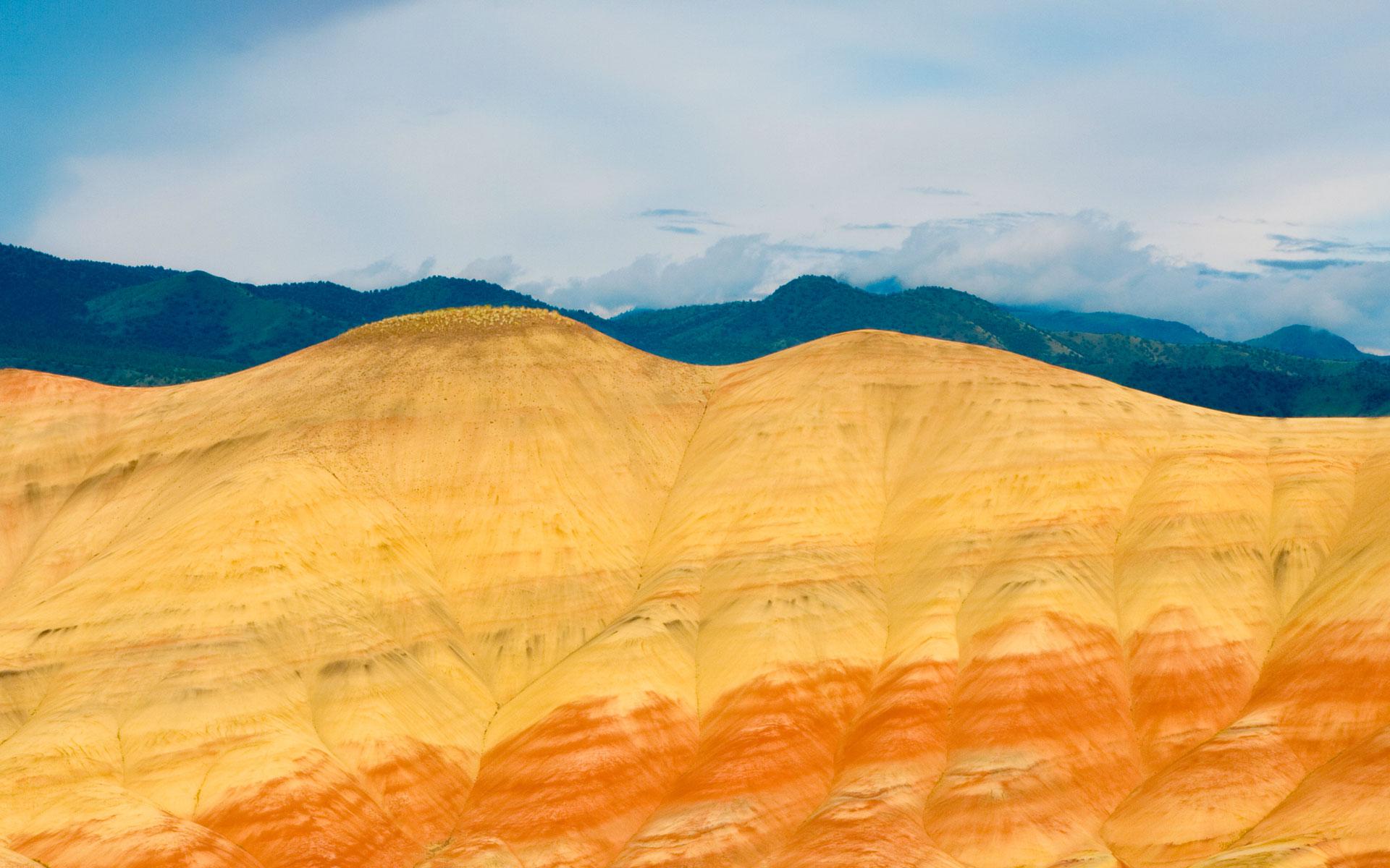 John Day Fossil Beds National Monument, Painted Hills - HD Wallpaper 
