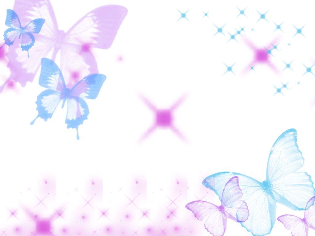 Cute Butterfly Clipart Ppt Backgrounds - Article On Parents Day - HD Wallpaper 